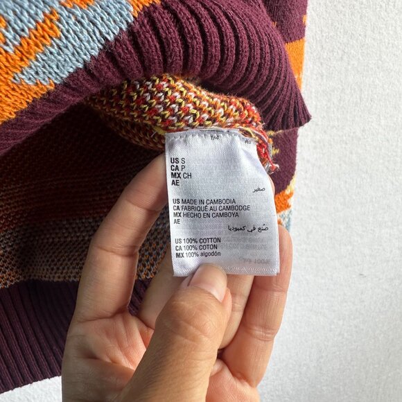 Sun Stone Mens Sweater Small Ranger Aztec Western Turtle Neck Knit Tribal Boho - Picture 10 of 14